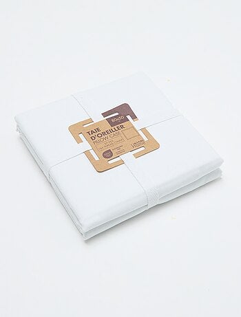 Funda de almohada lisa - 50 x 80 cm aproximadamente