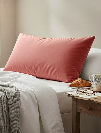 Funda de almohada lisa - 50 x 80 cm aproximadamente