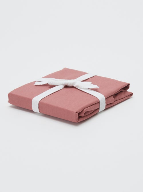 Funda de almohada lisa - 50 x 80 cm aproximadamente - Kiabi Funda de almohada lisa - 50 x 80 cm aproximadamente - Kiabi