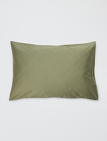 Funda de almohada lisa - 50 x 80 cm aproximadamente