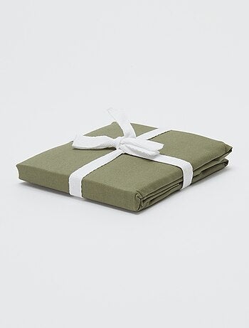 Funda de almohada lisa - 50 x 80 cm aproximadamente