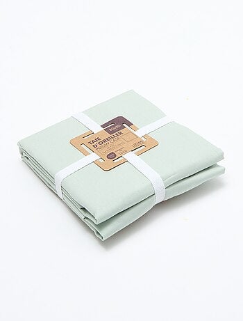 Funda de almohada lisa - 50 x 80 cm