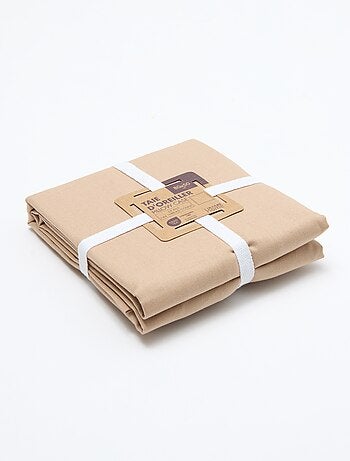 Funda de almohada lisa - 50 x 80 cm