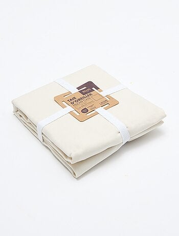 Funda de almohada lisa - 50 x 80 cm