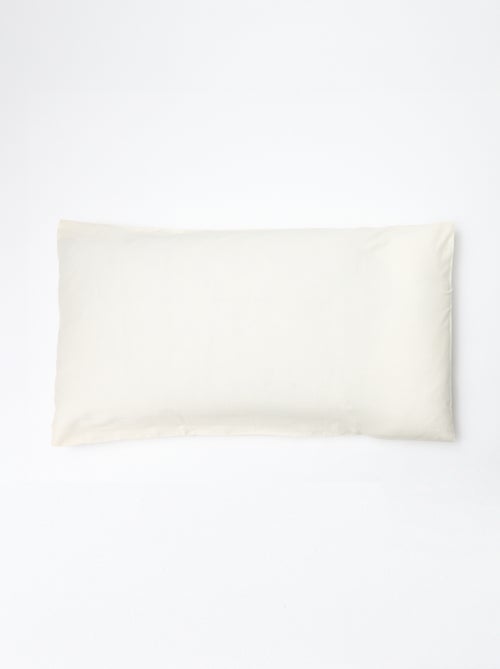 Funda de almohada lisa - 50 x 80 cm - Kiabi