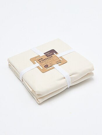 Funda de almohada lisa - 50 x 80 cm