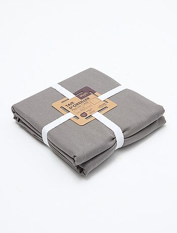 Funda de almohada lisa - 50 x 80 cm