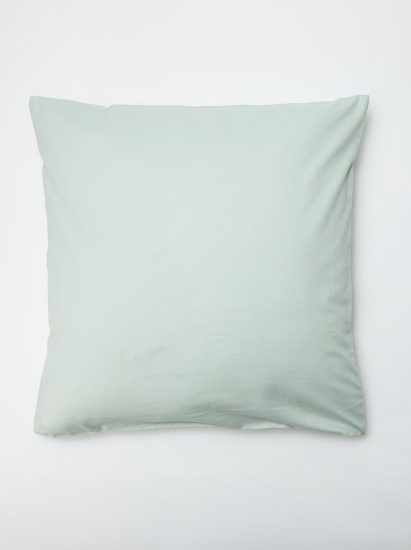 Funda de almohada lisa - Kiabi Home azul - Kiabi