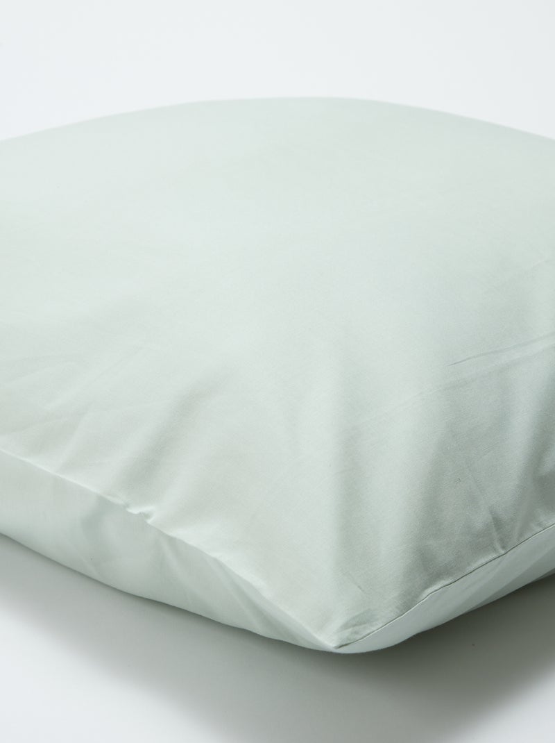 Funda de almohada lisa - Kiabi Home azul - Kiabi