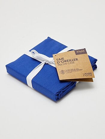 Funda de almohada lisa - Kiabi Home