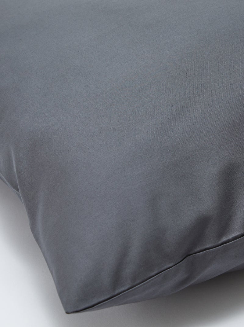 Funda de almohada lisa - Kiabi Home GRIS - Kiabi