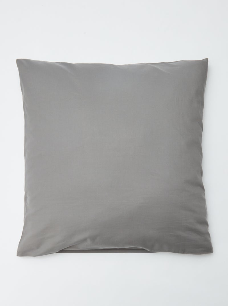 Funda de almohada lisa - Kiabi Home GRIS - Kiabi