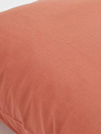 Funda de almohada lisa - Kiabi Home