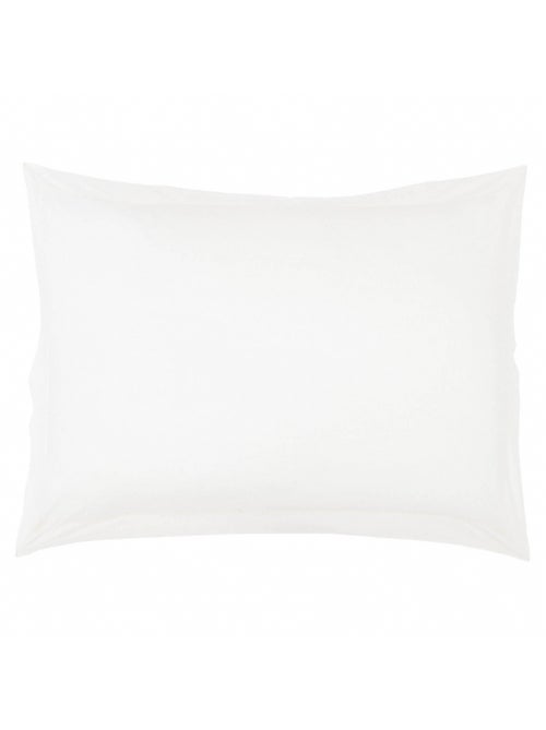 Funda de almohada lisa 100% algodón - Kiabi