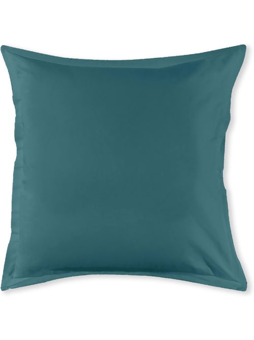 Funda de almohada lisa de algodón de 57 hilos - Kiabi