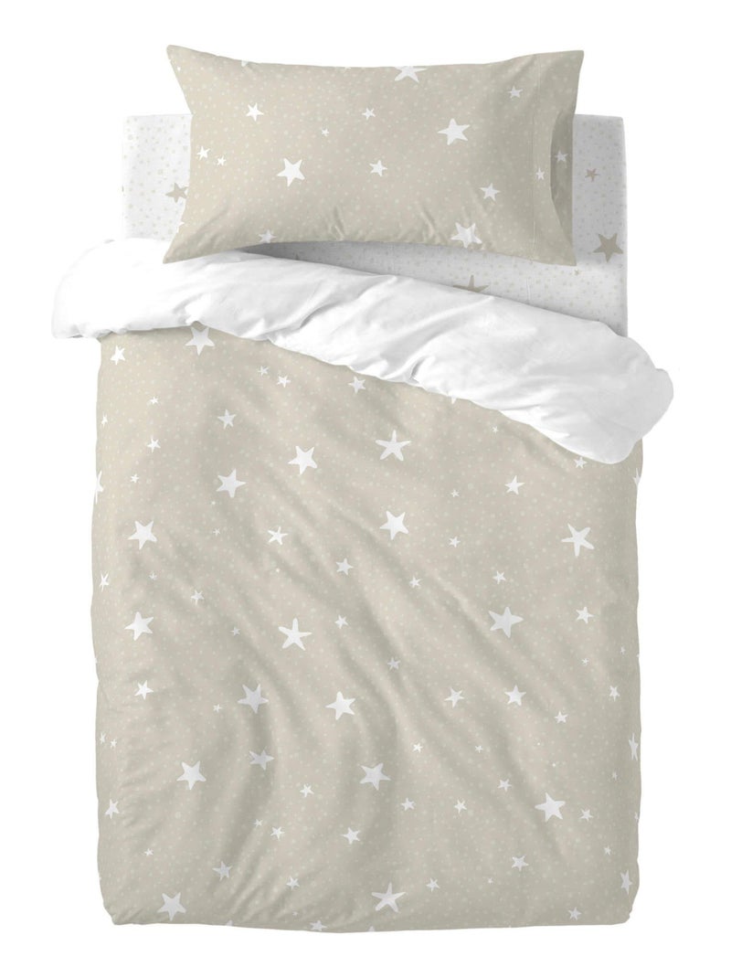 Funda de almohada Little star "Happyfriday" Beige - Kiabi