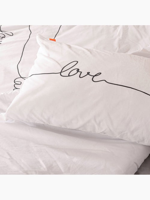 Funda de almohada Live "Happyfriday" - Kiabi