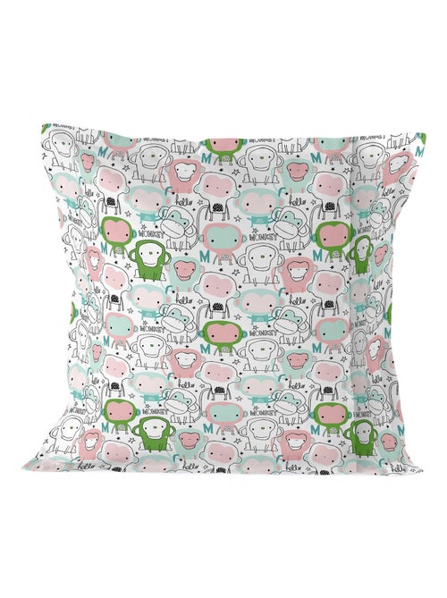 Funda de almohada Macaque "Happyfriday" - Kiabi