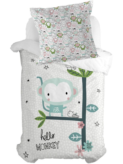 Funda de almohada Macaque "Happyfriday" - Kiabi Funda de almohada Macaque "Happyfriday" - Kiabi