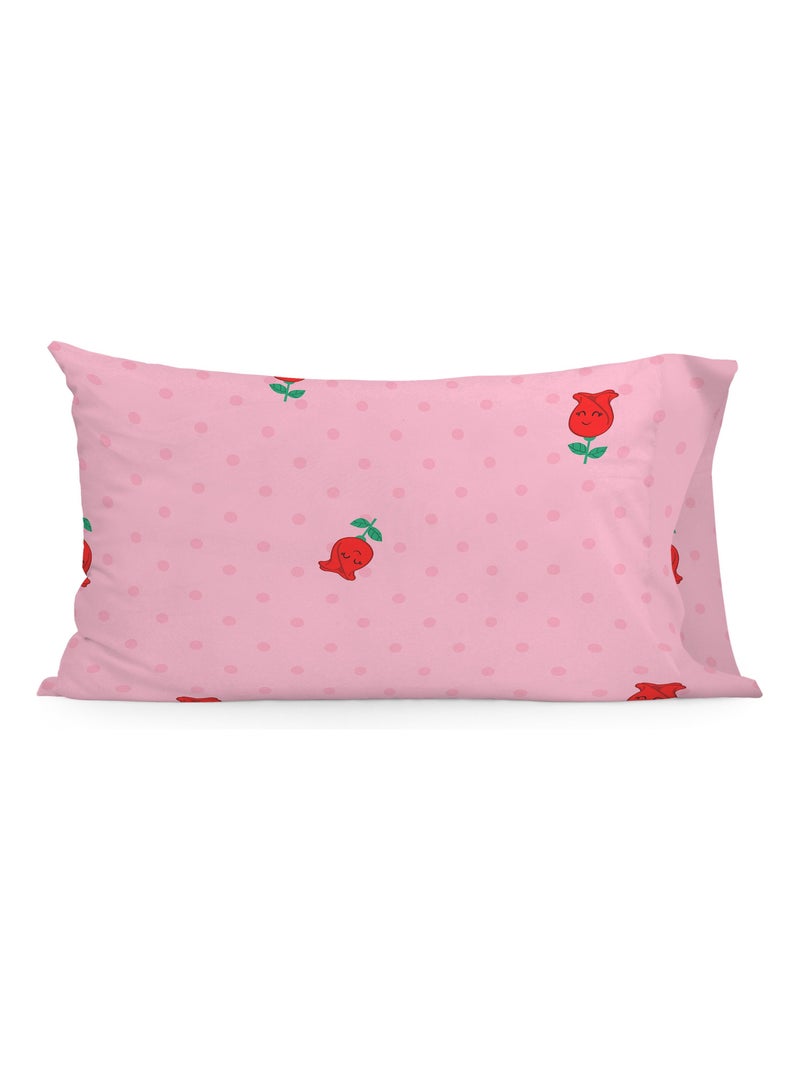 Funda de almohada Magic rose "Happyfriday" Blanco - Kiabi