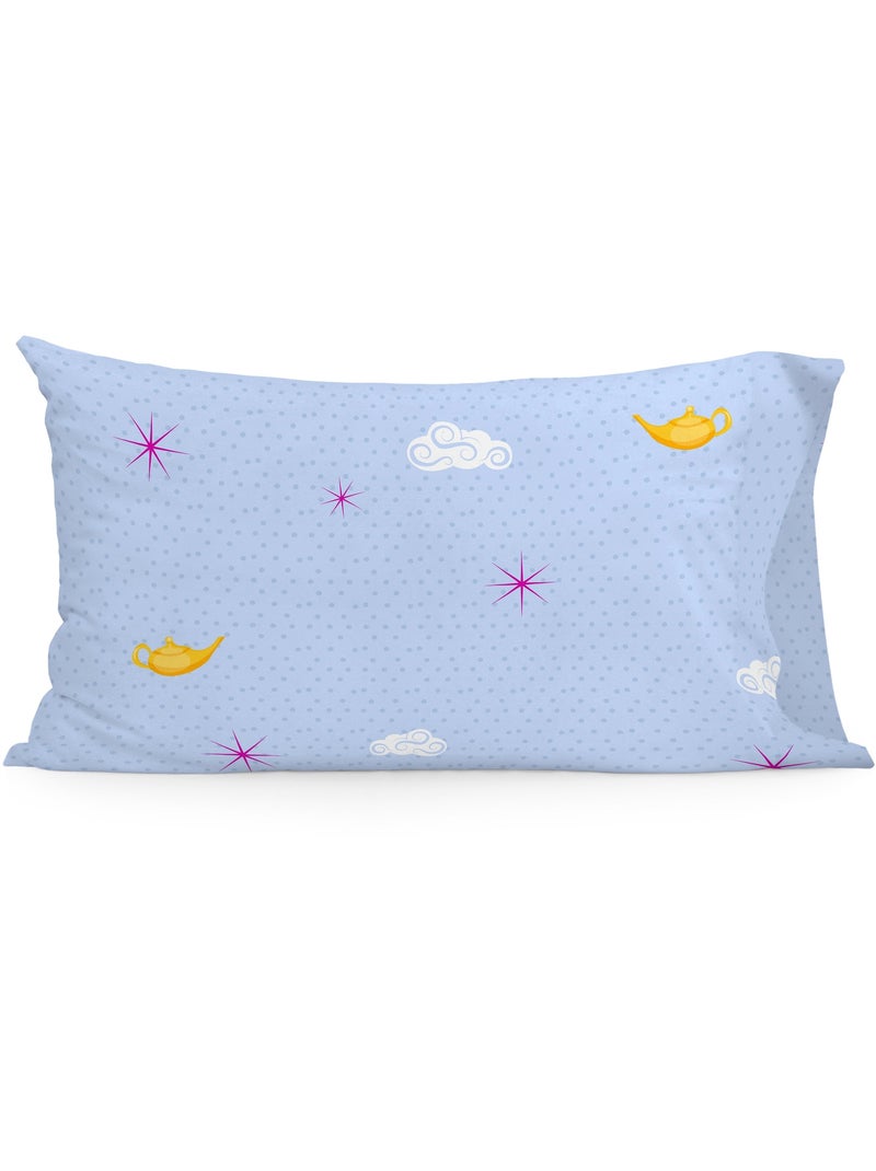 Funda de almohada Magic rug "Happyfriday" Azul Rojo - Kiabi