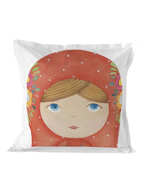Funda de almohada Matryoshka "Happyfriday" - Kiabi