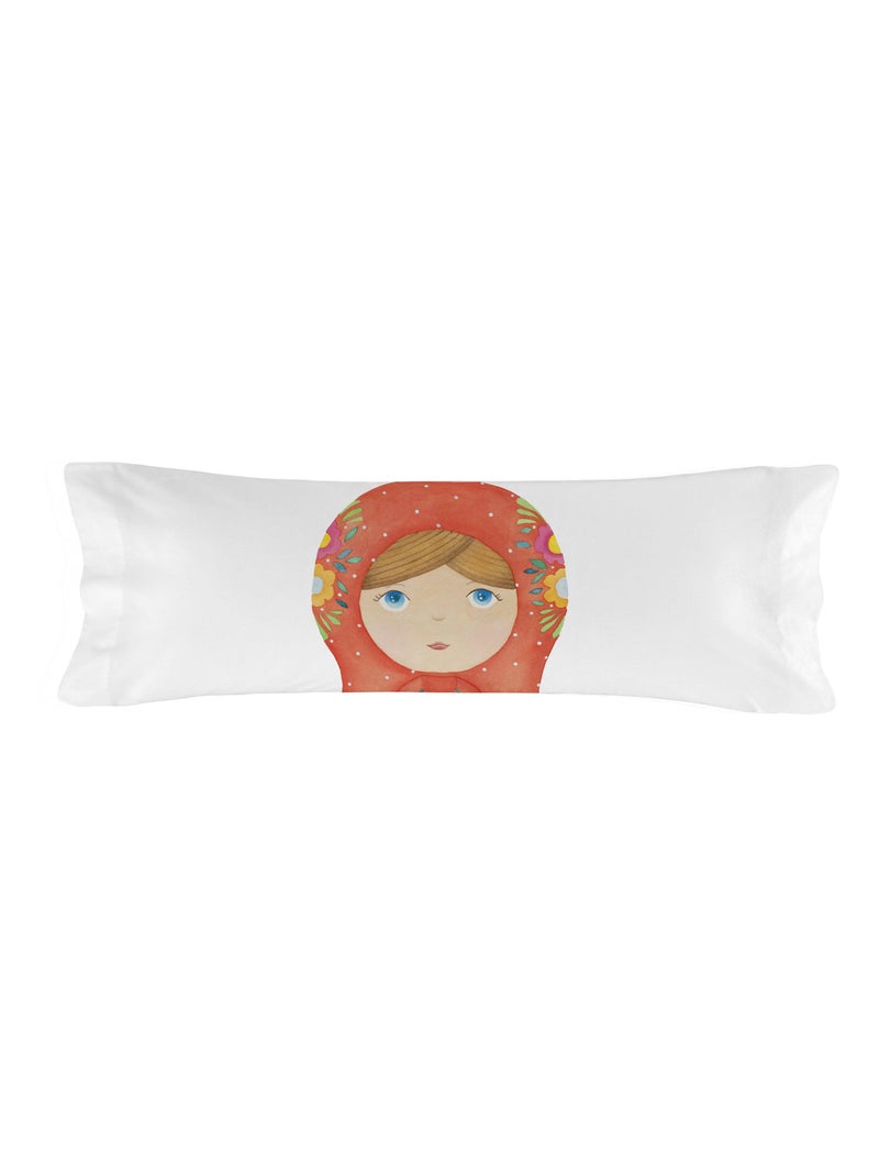 Funda de almohada Matryoshka "Happyfriday" Blanco - Kiabi