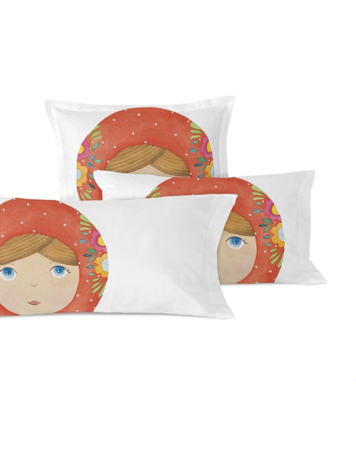 Funda de almohada Matryoshka "Happyfriday" - Kiabi