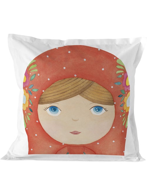 Funda de almohada Matryoshka "Happyfriday" - Kiabi