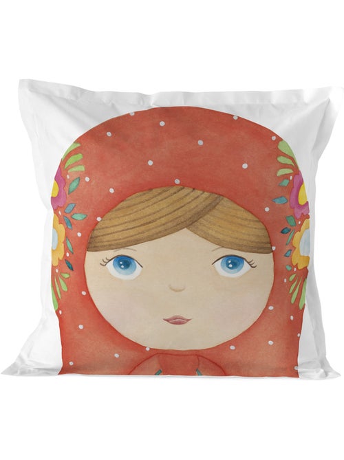 Funda de almohada Matryoshka "Happyfriday" - Kiabi