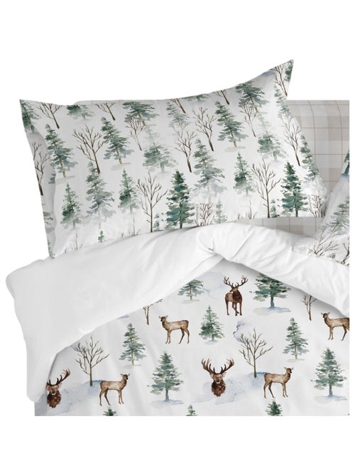 Funda de almohada Mystical winter "Happyfriday" - Kiabi Funda de almohada Mystical winter "Happyfriday" - Kiabi