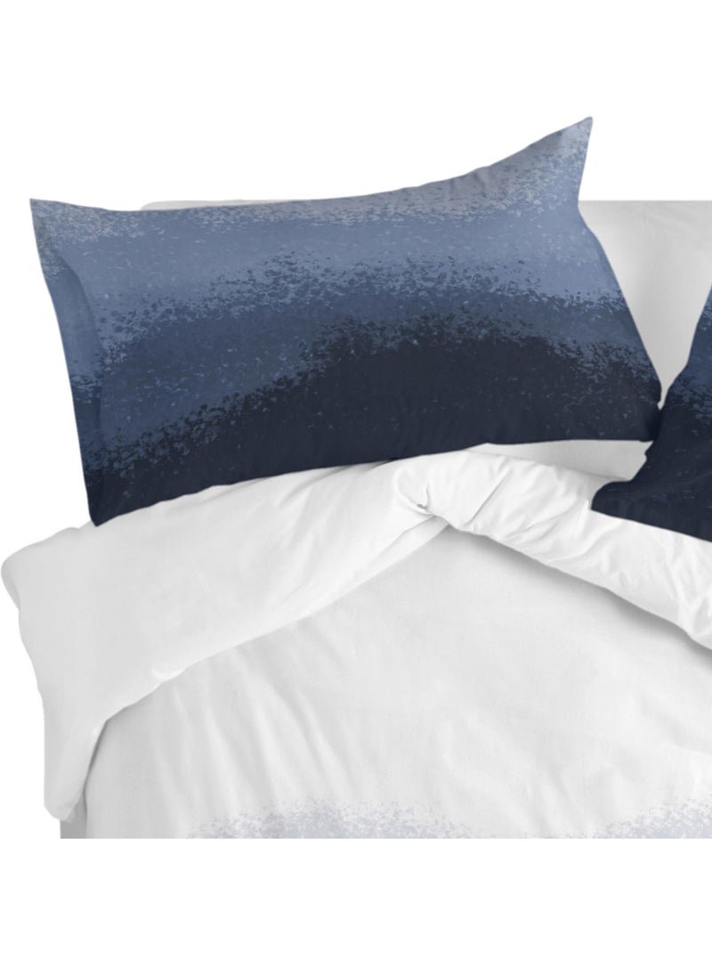Funda de almohada Nightfall "Happyfriday" Azul marino - Kiabi
