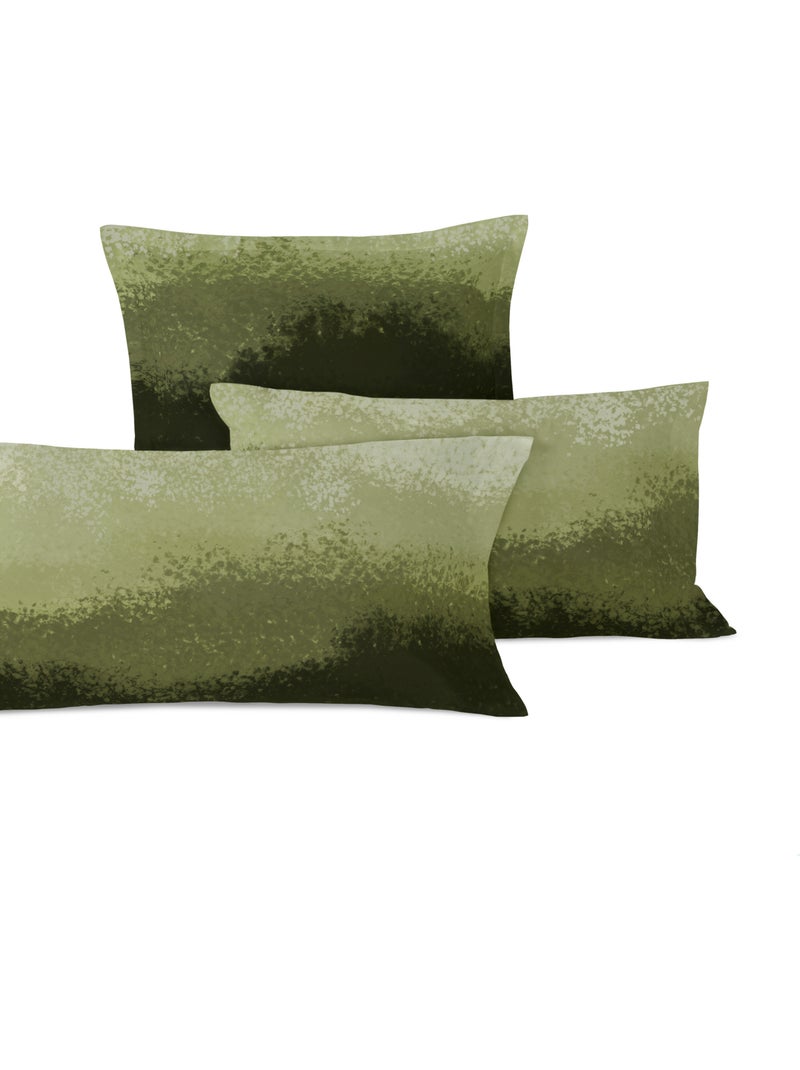 Funda de almohada Nightfall "Happyfriday" Verde oliva - Kiabi