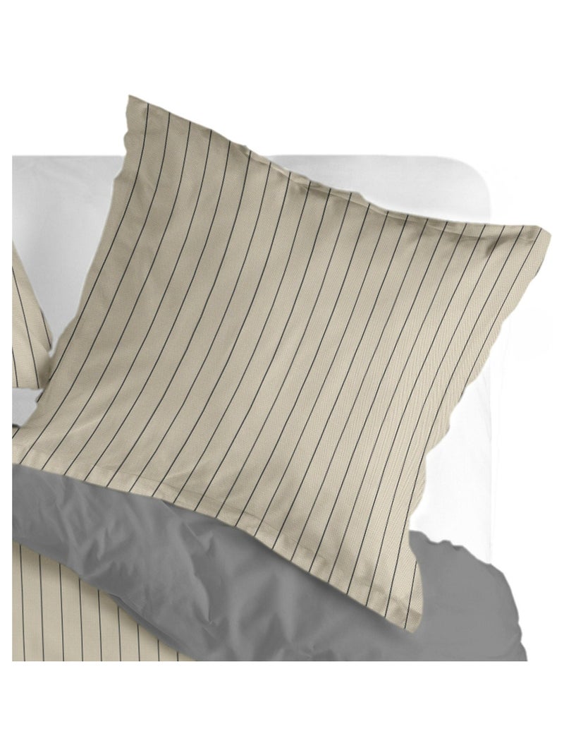 Funda de almohada Oxford "Happyfriday" Beige - Kiabi
