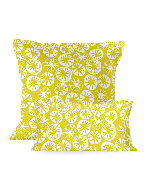 Funda de almohada Panda garden blue "Happyfriday" - Kiabi