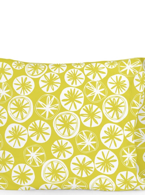 Funda de almohada Panda garden blue "Happyfriday" - Kiabi