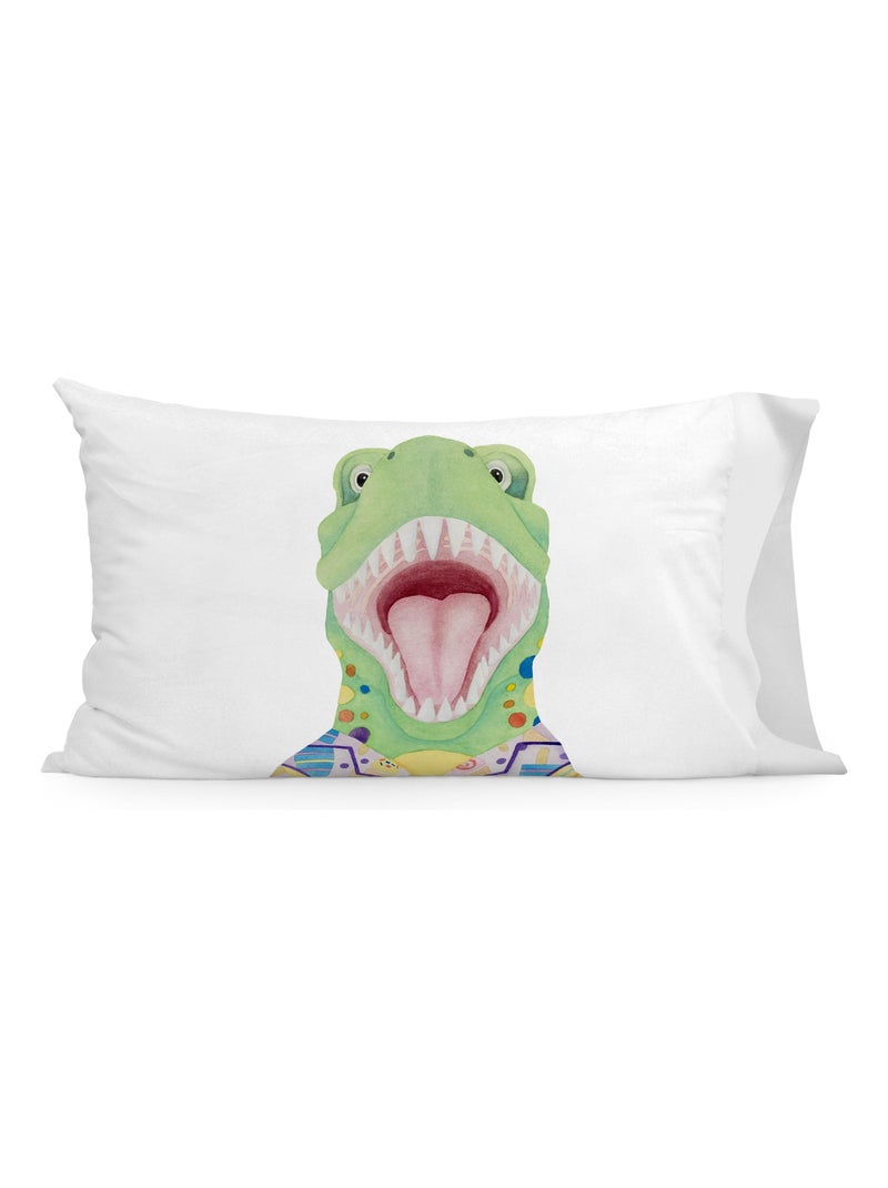 Funda de almohada Pyjama "Happyfriday" Blanco - Kiabi