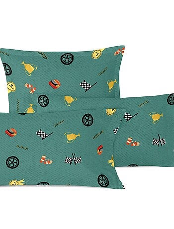 Funda de almohada Racer car "Happyfriday