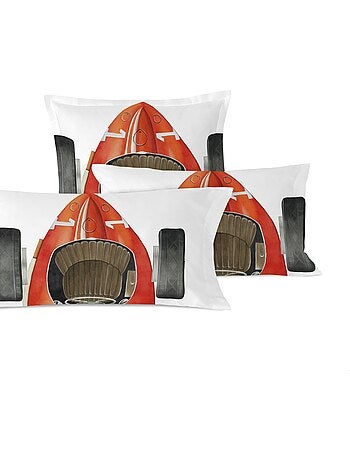 Funda de almohada Racer car "Happyfriday