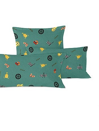 Funda de almohada Racer car "Happyfriday