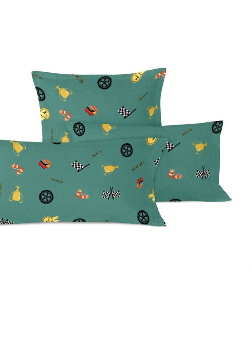 Funda de almohada Racer car "Happyfriday" - Kiabi