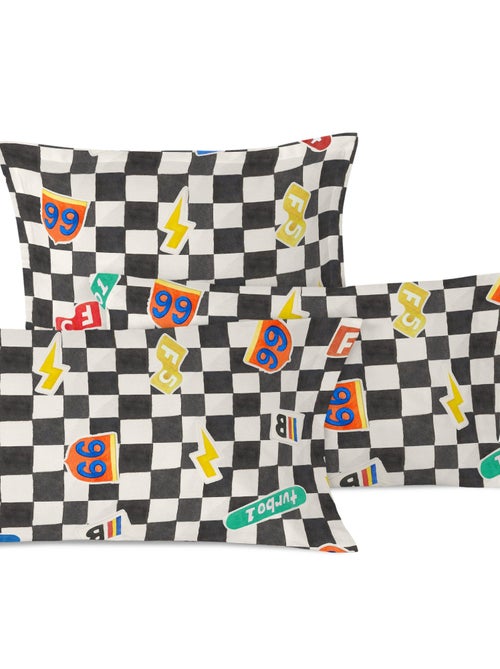 Funda de almohada Racer "Happyfriday" - Kiabi