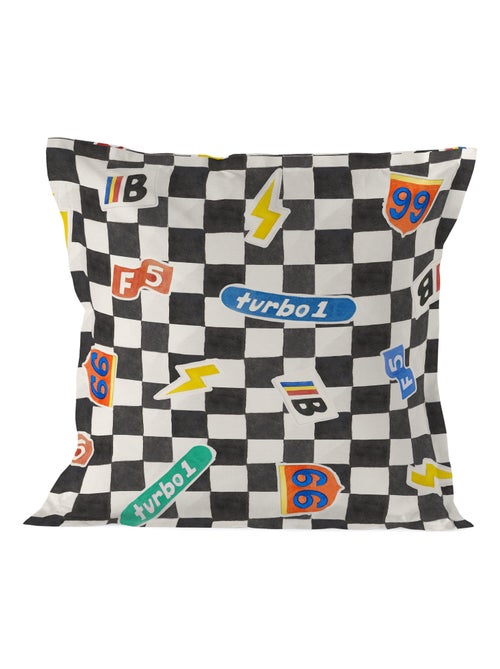 Funda de almohada Racer "Happyfriday" - Kiabi