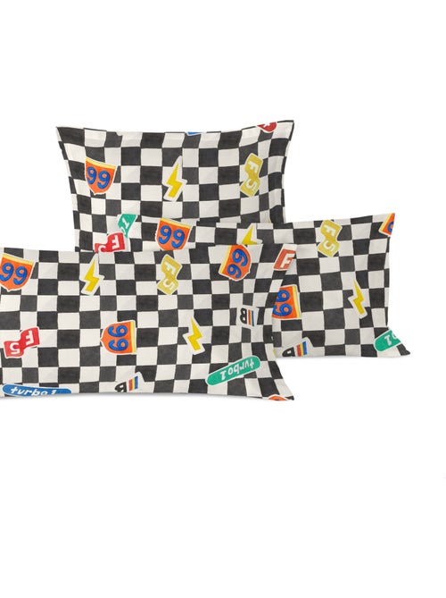Funda de almohada Racer "Happyfriday" - Kiabi