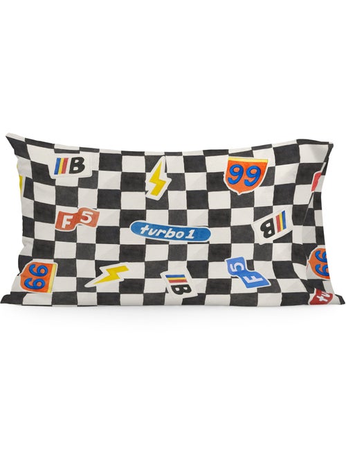 Funda de almohada Racer "Happyfriday" - Kiabi