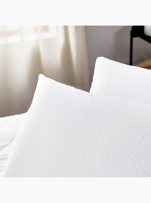 Funda de Almohada Rizo -100% Algodón - Impermeable - Kiabi