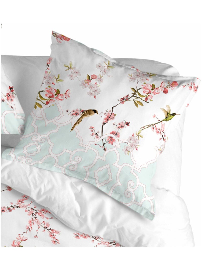 Funda de almohada Sakura "Happyfriday" Blanco - Kiabi