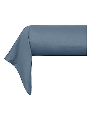 Funda de almohada satén de algodón 43*185 cm azul