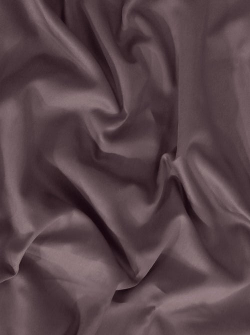 Funda de almohada satén de algodón 43*185 cm saúco - Kiabi