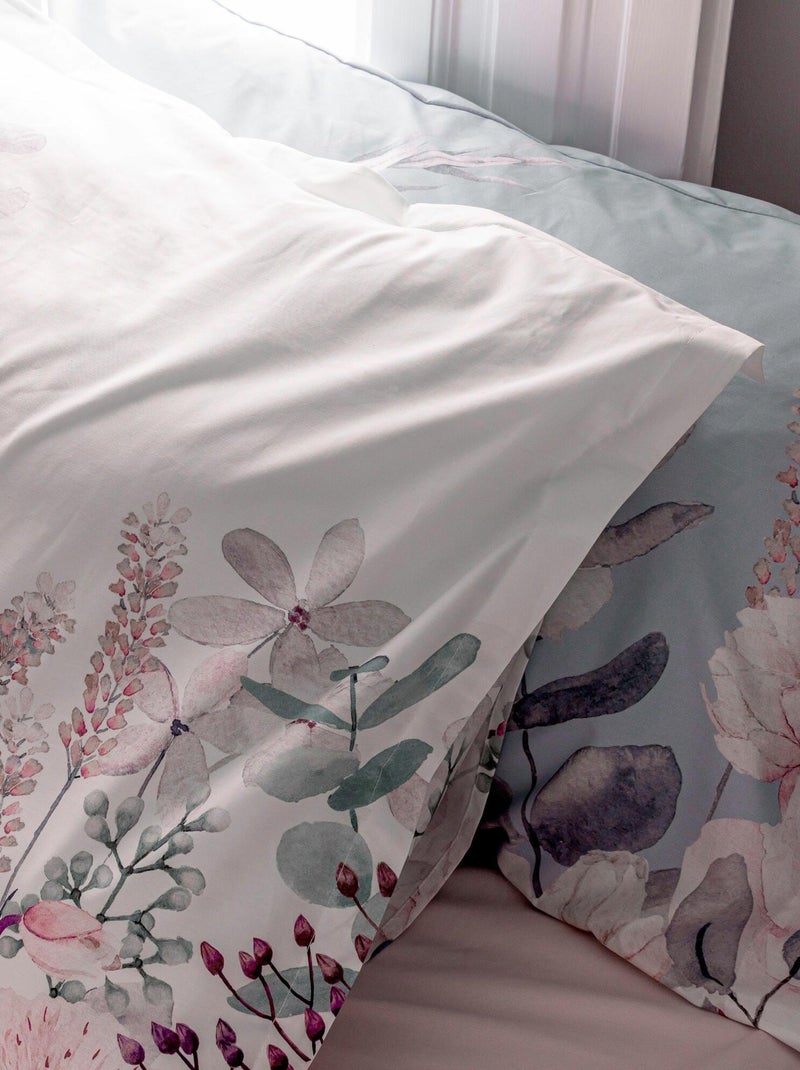 Funda de almohada Soft bouquet "Happyfriday" Blanco - Kiabi
